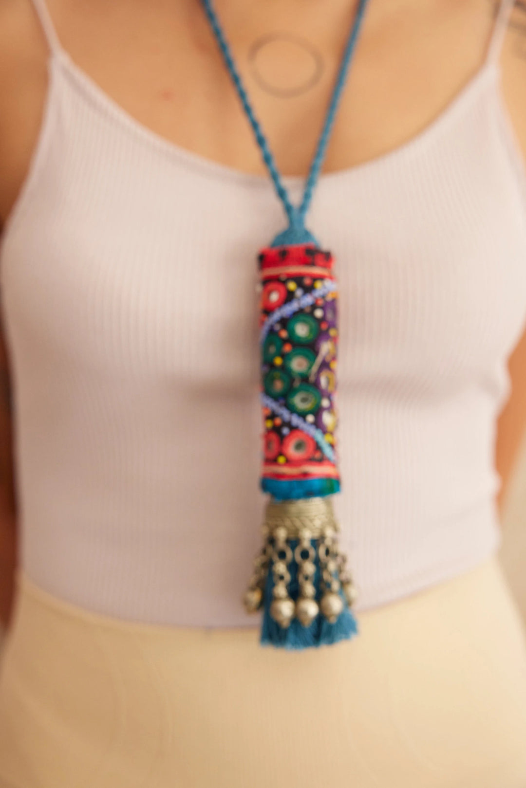 
                  
                    Dilber Cylinder Necklace
                  
                