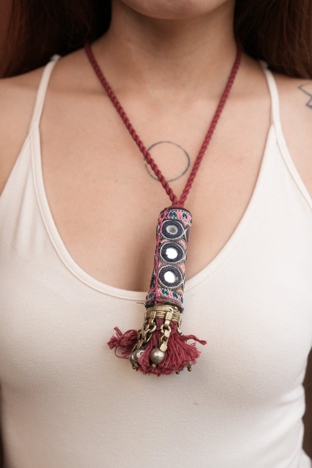 Dilber Cylinder Necklace