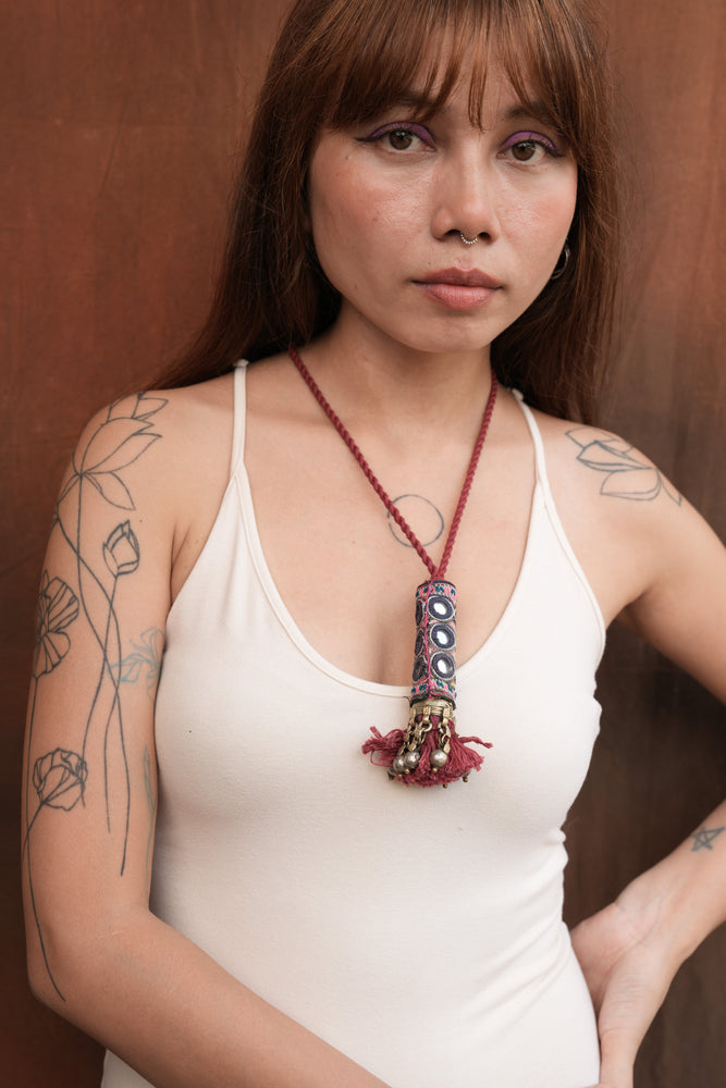 
                  
                    Dilber Cylinder Necklace
                  
                