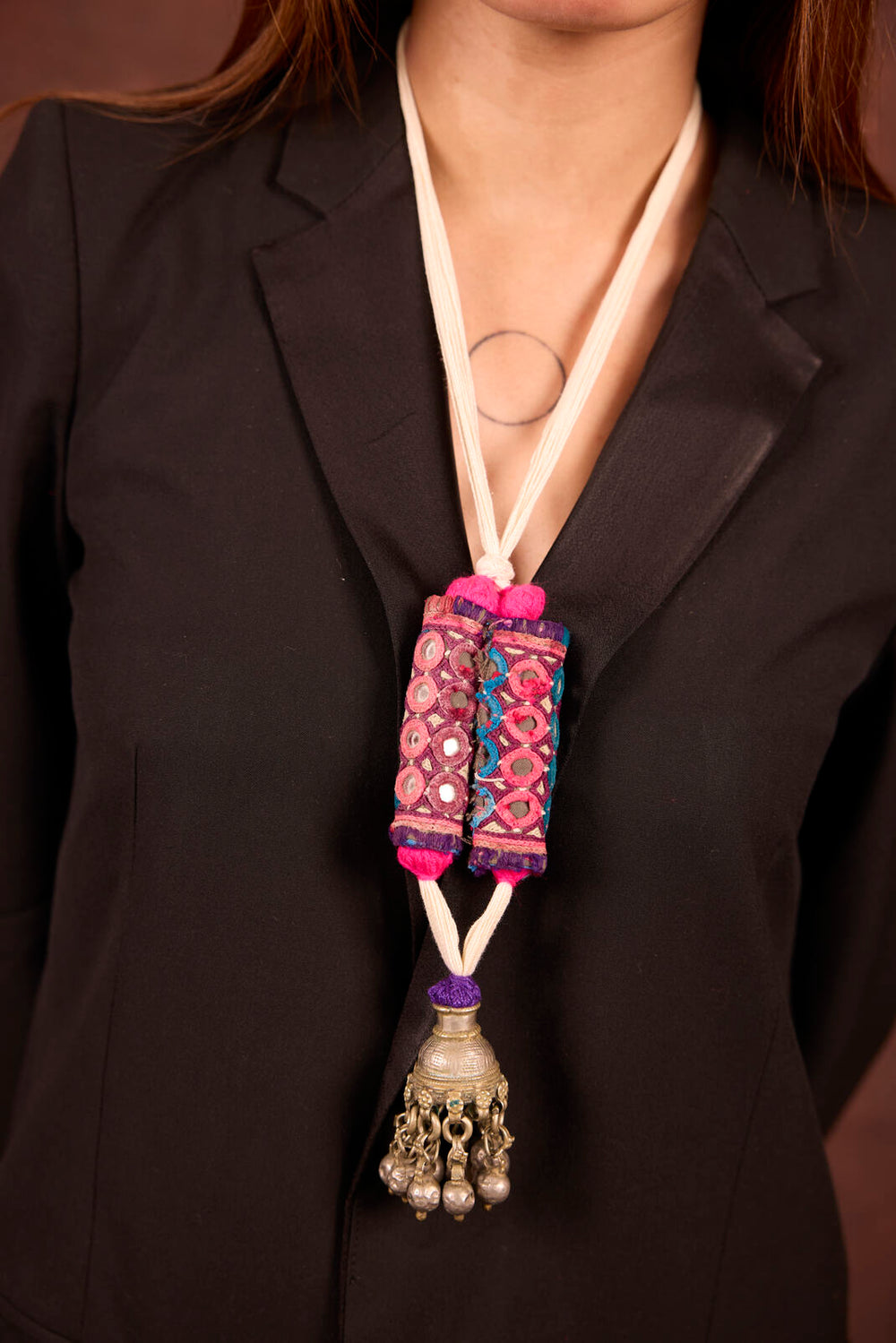 Dilber cylinder Necklace