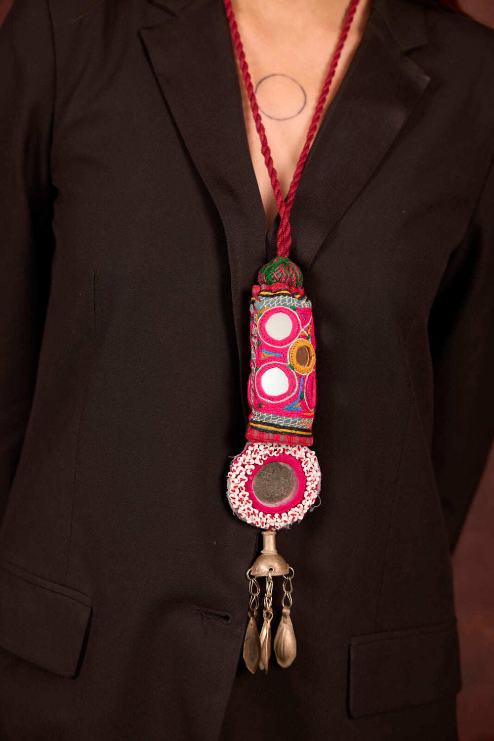 Dilber cylinder Necklace