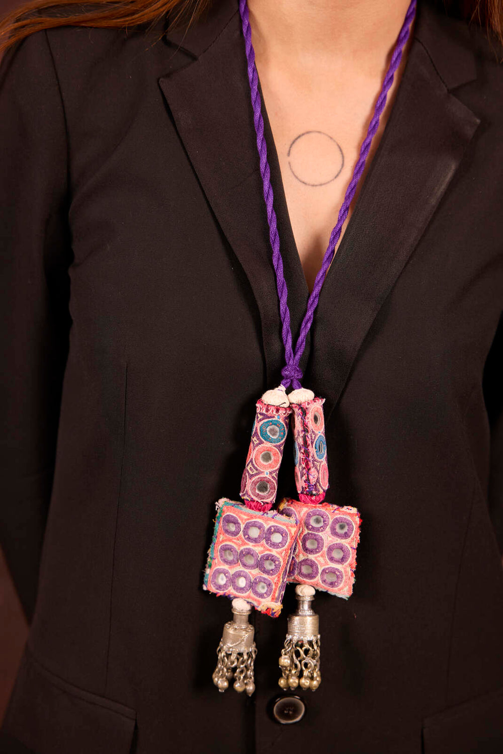 Dilber cylinder Necklace