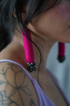 Candy Floss Earring