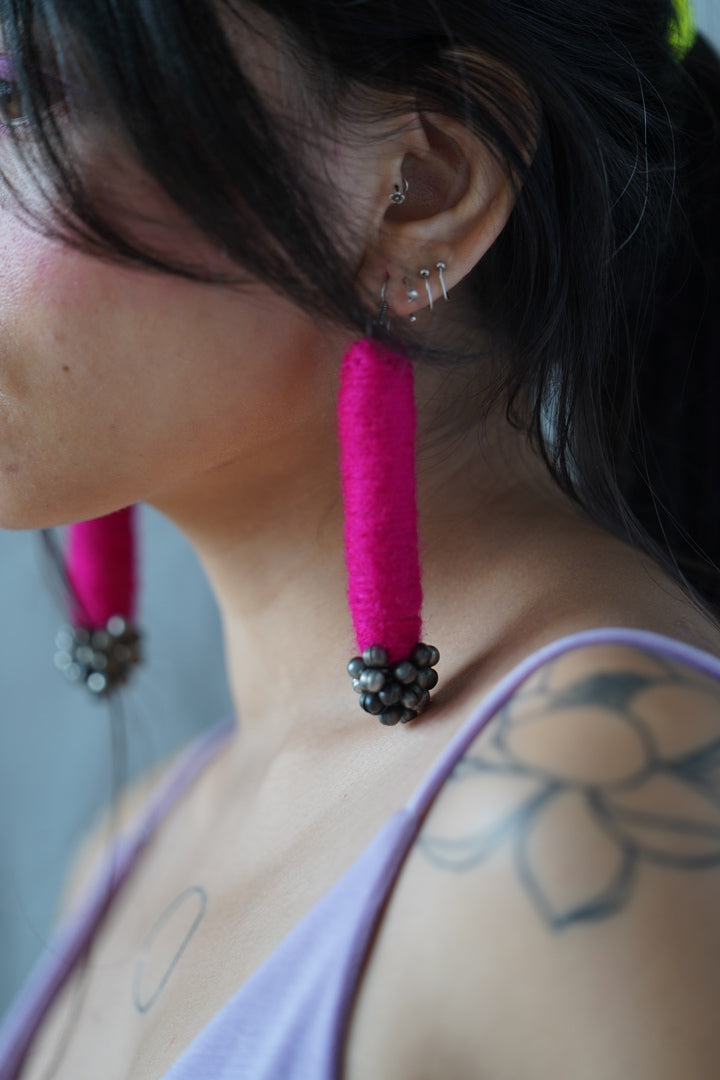 Candy Floss Earring