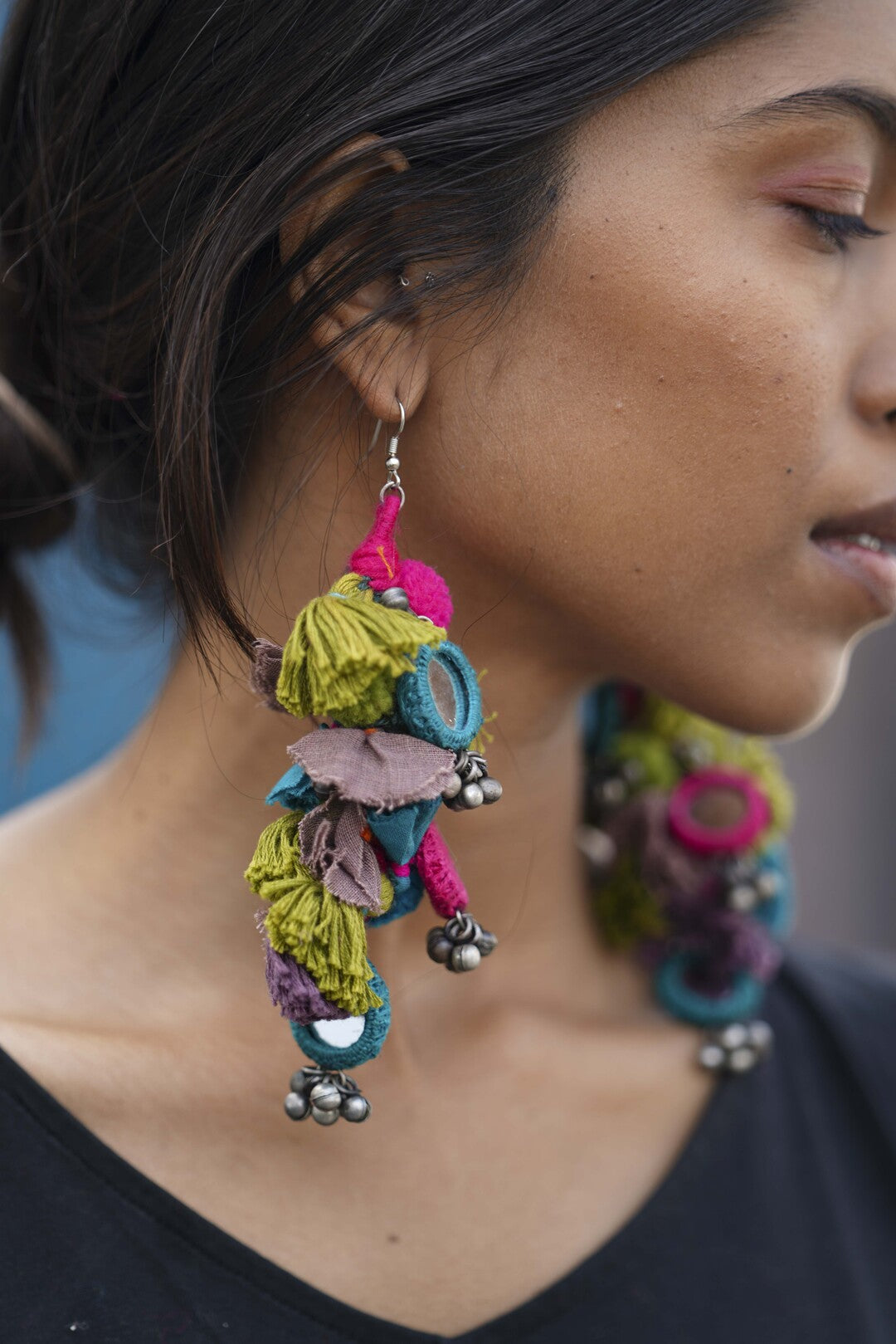 Grapevine earrings