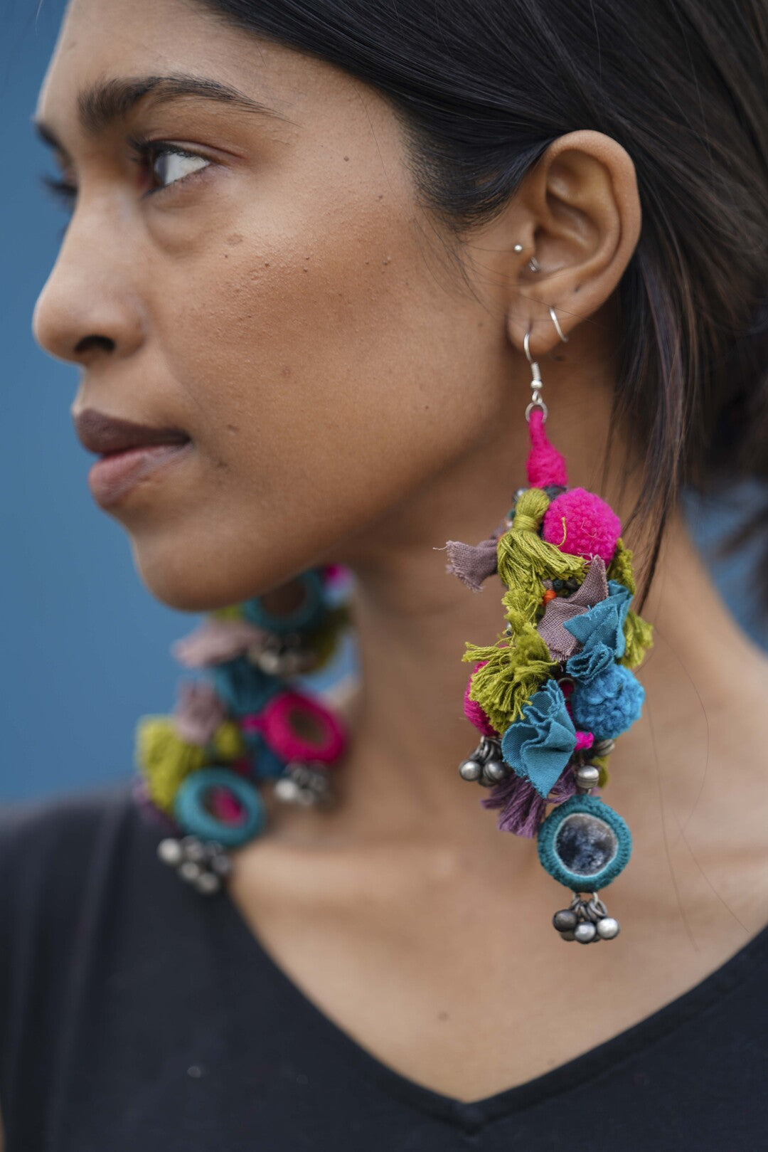 Grapevine earrings