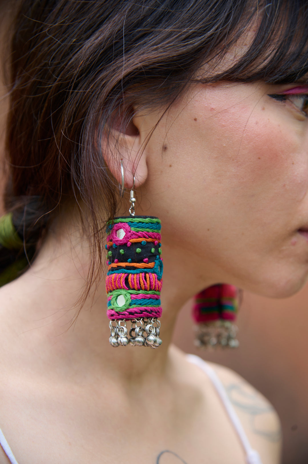 
                  
                    Kali Cylinder Earrings
                  
                