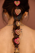 Rangeen Heart Clips (Set of 6)