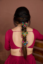 Rangeen Hair Tie (Set of 3 Hearts)