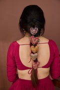 Rangeen Heart Clips (Set of 5)