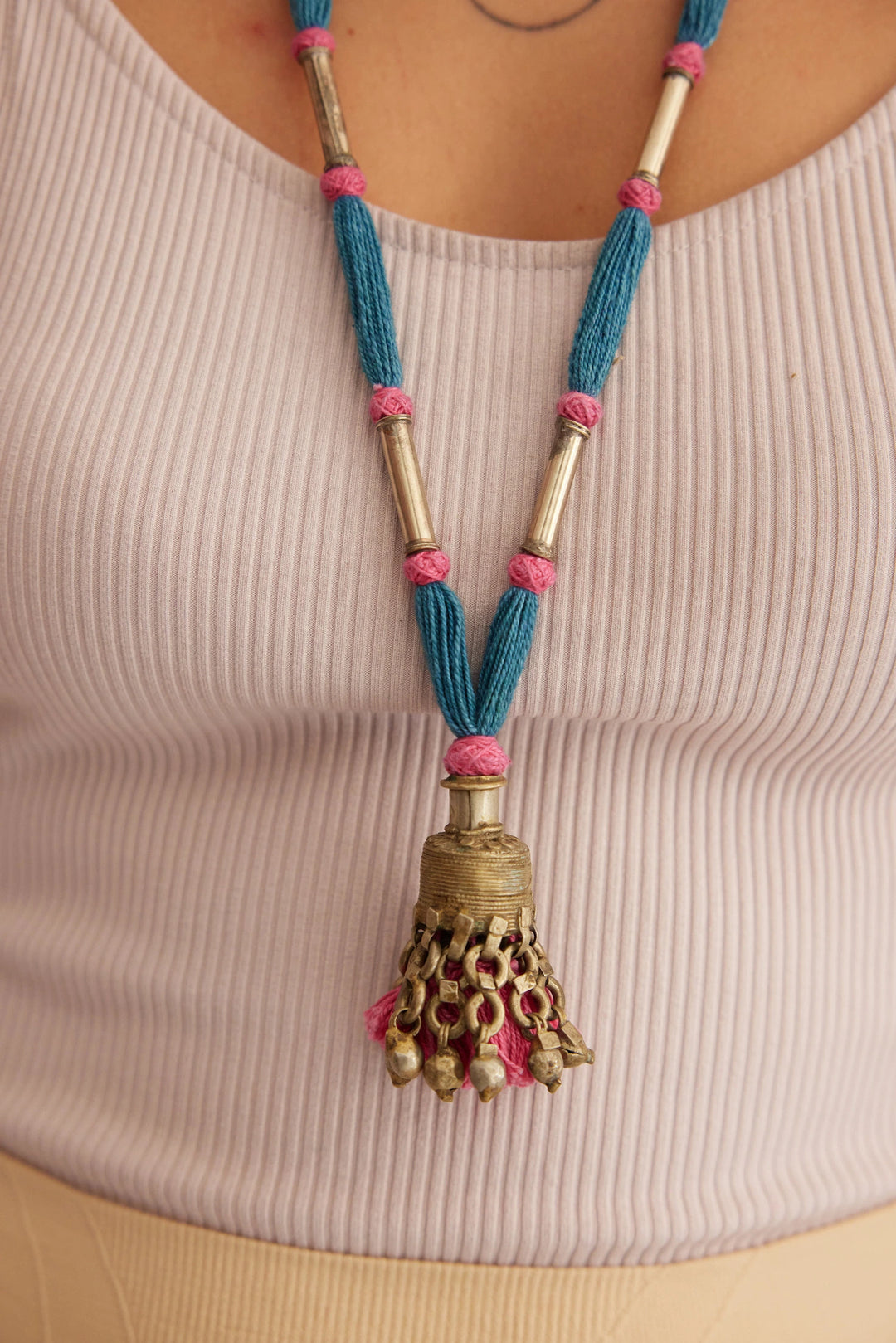 
                  
                    Jhumka Necklace
                  
                