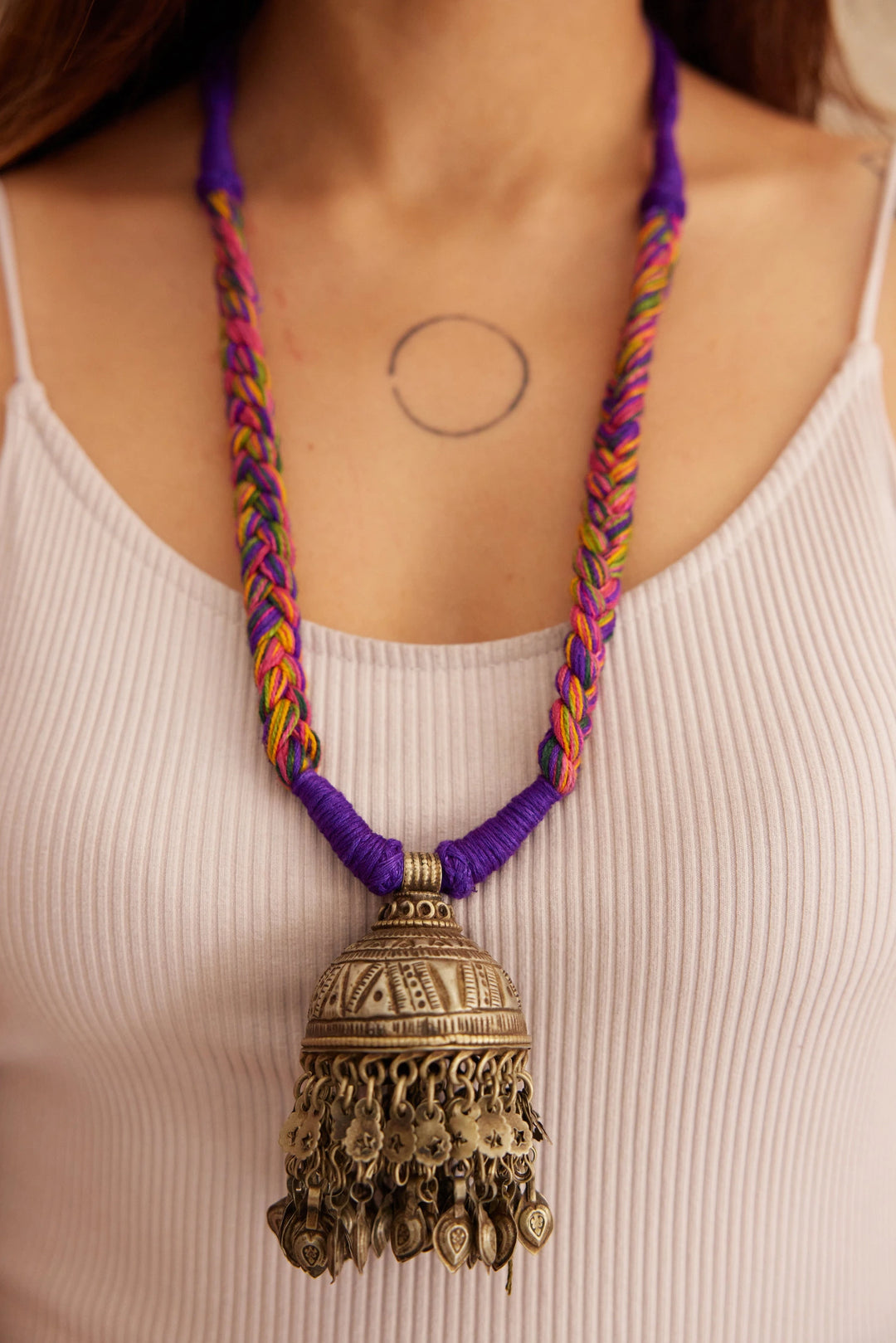 
                  
                    Jhumka Necklace
                  
                
