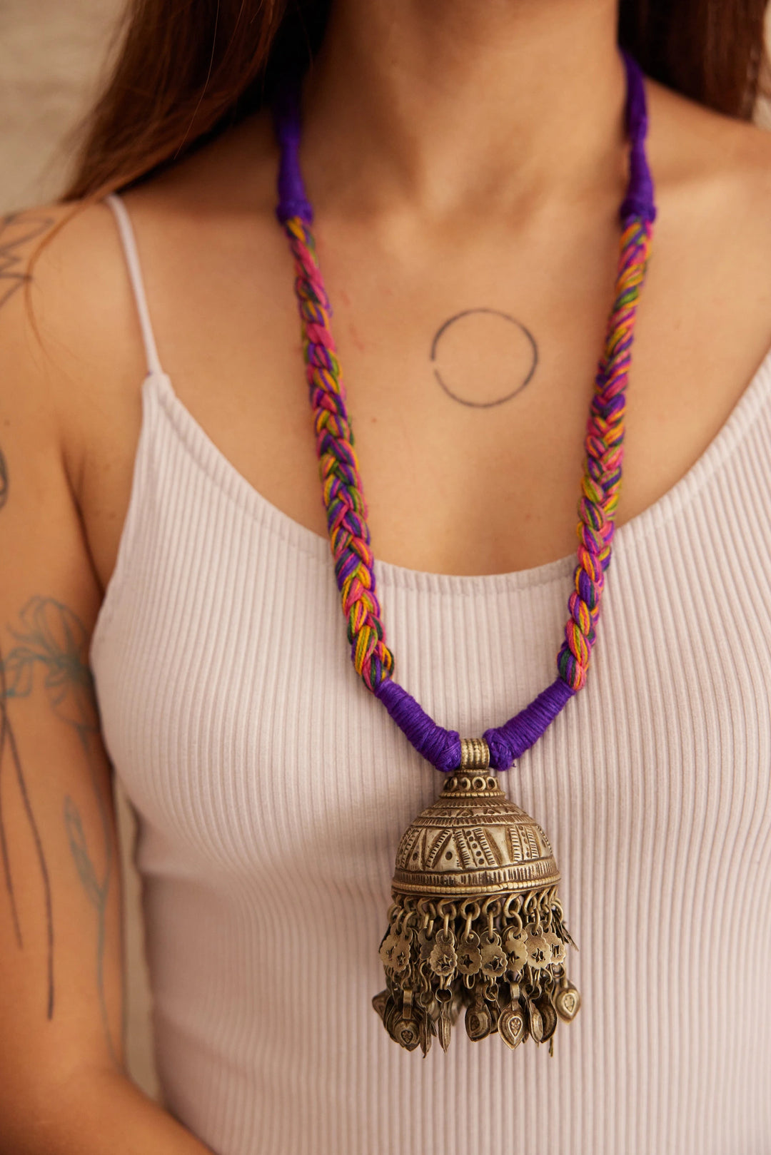 
                  
                    Jhumka Necklace
                  
                