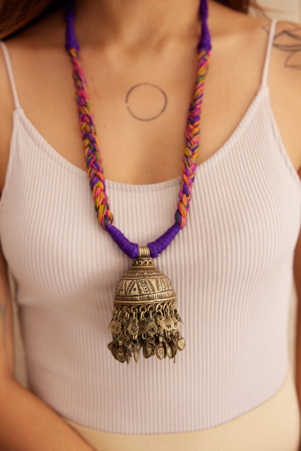 Jhumka Necklace