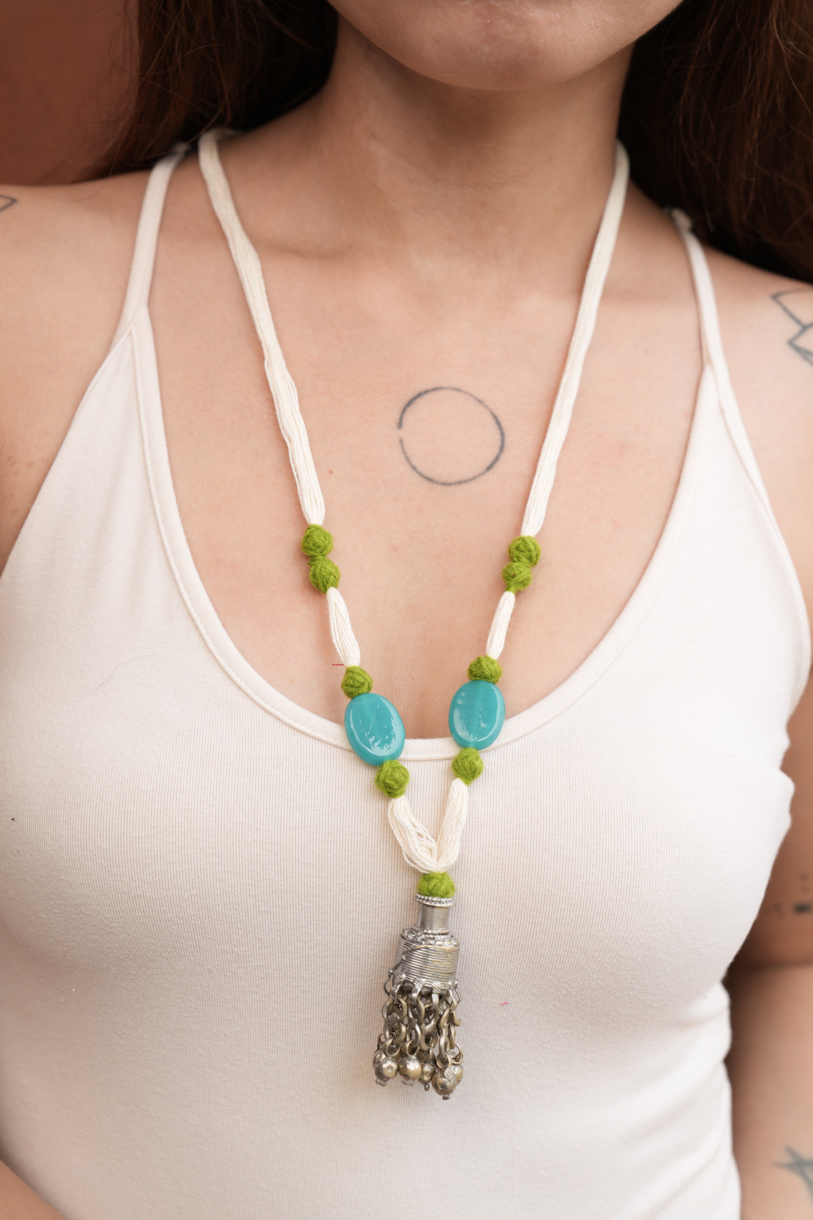 Jhumka Necklace