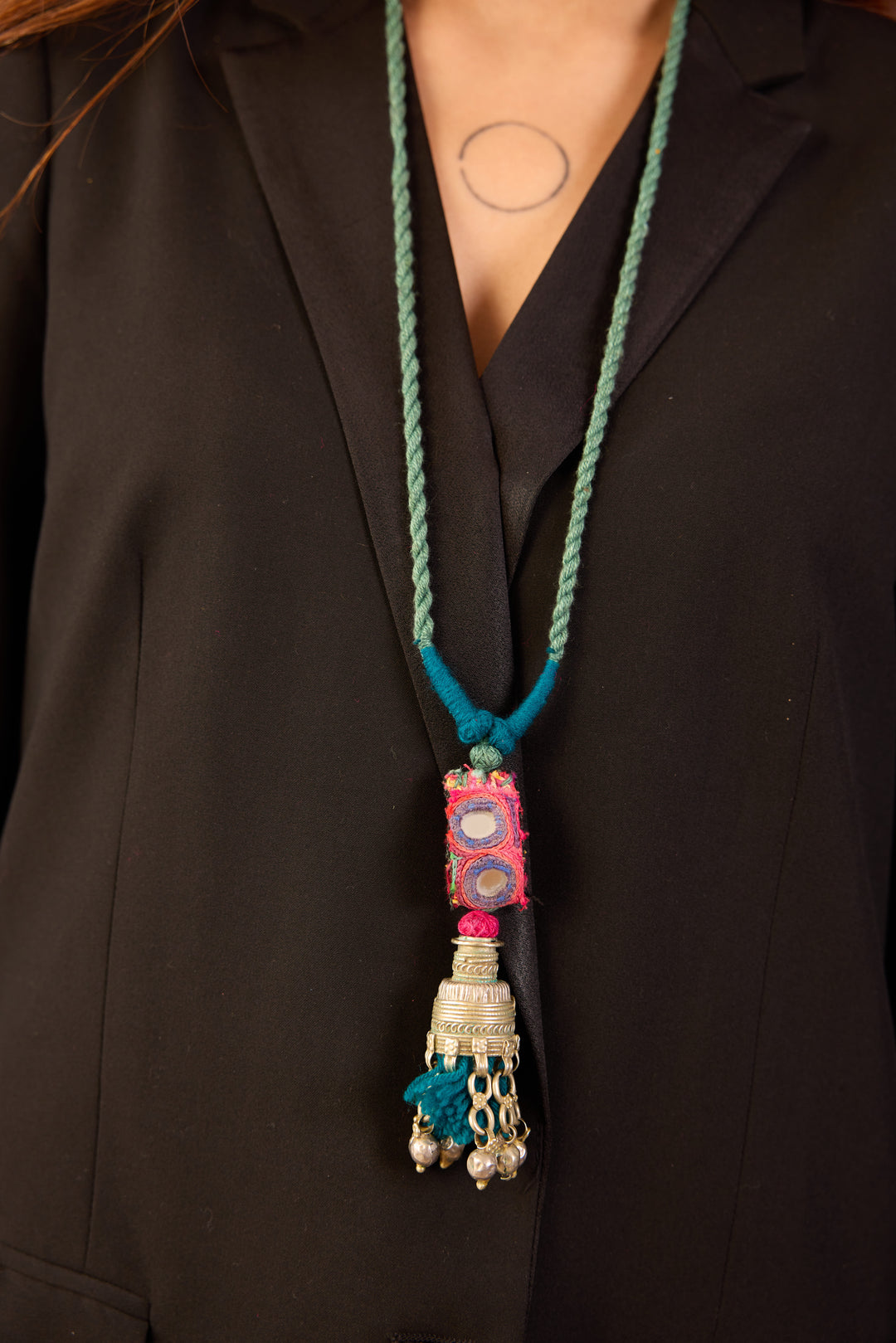 
                  
                    Jhumka Necklace
                  
                