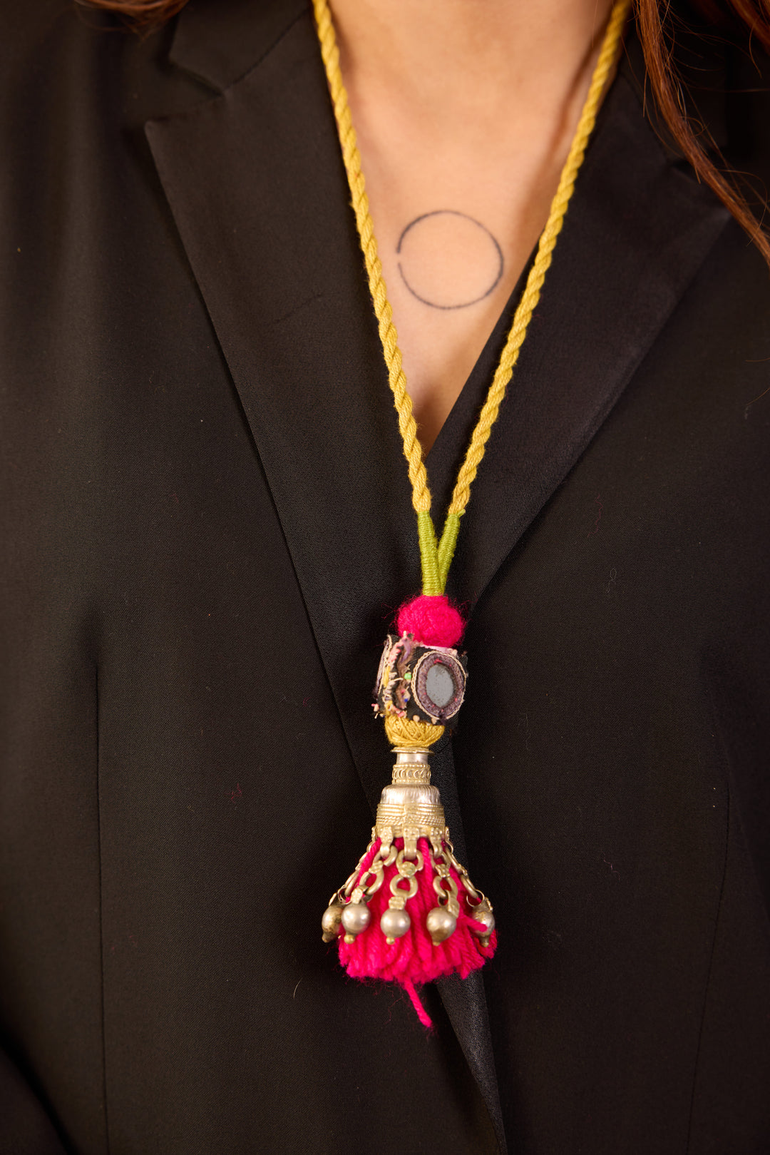
                  
                    Jhumka Necklace
                  
                