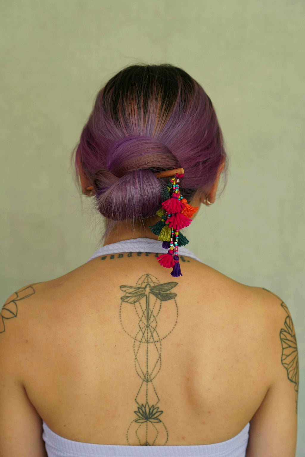 Tree of Life Bun Stick