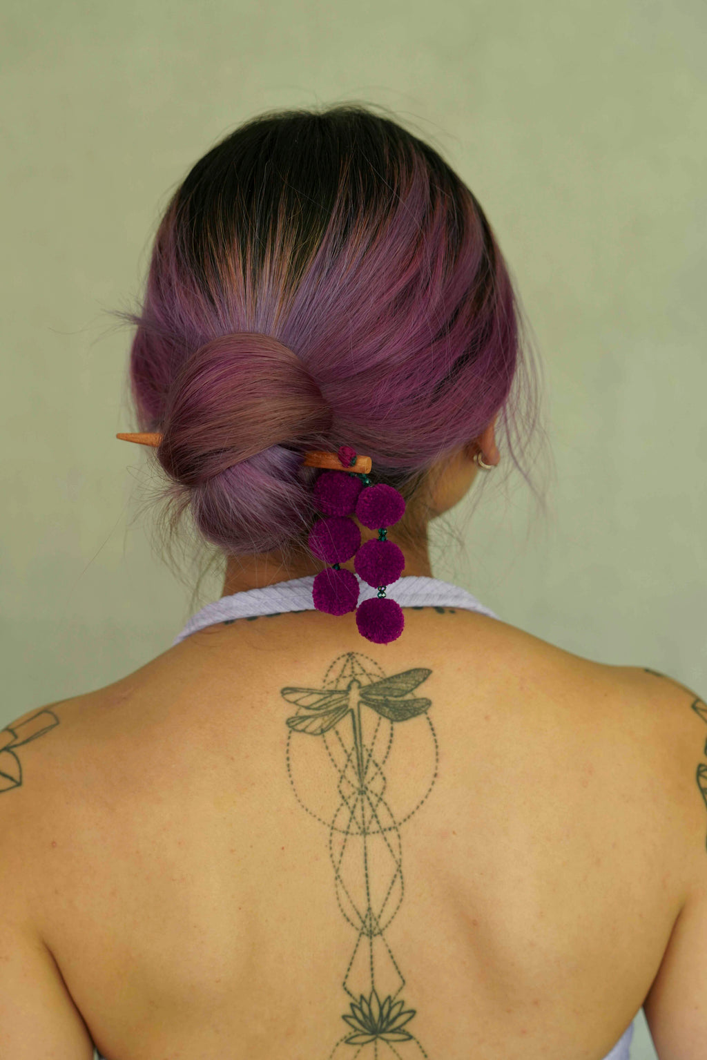 Zuri Bun Stick (Purple)