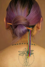 Purple Sky Bun Stick