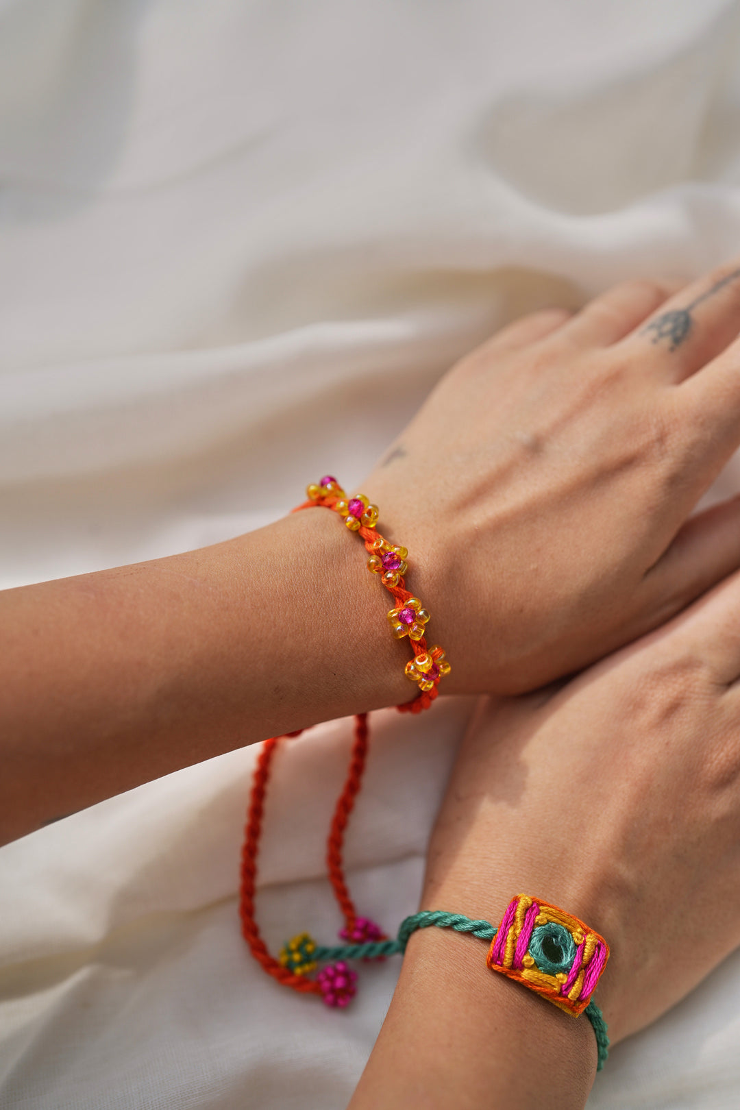 
                  
                    Pyar ka rang rakhi - set of two
                  
                