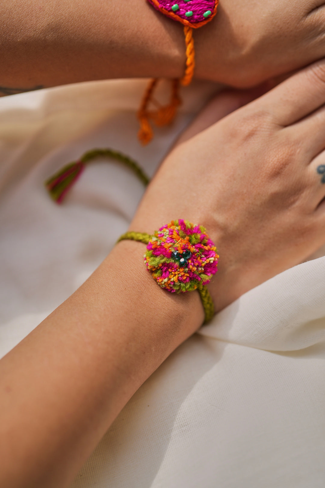 
                  
                    Dil vali rakhi(Pink) - set of two
                  
                
