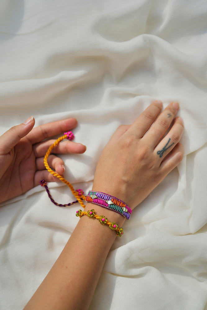 
                  
                    Garden of love rakhi - set of two
                  
                