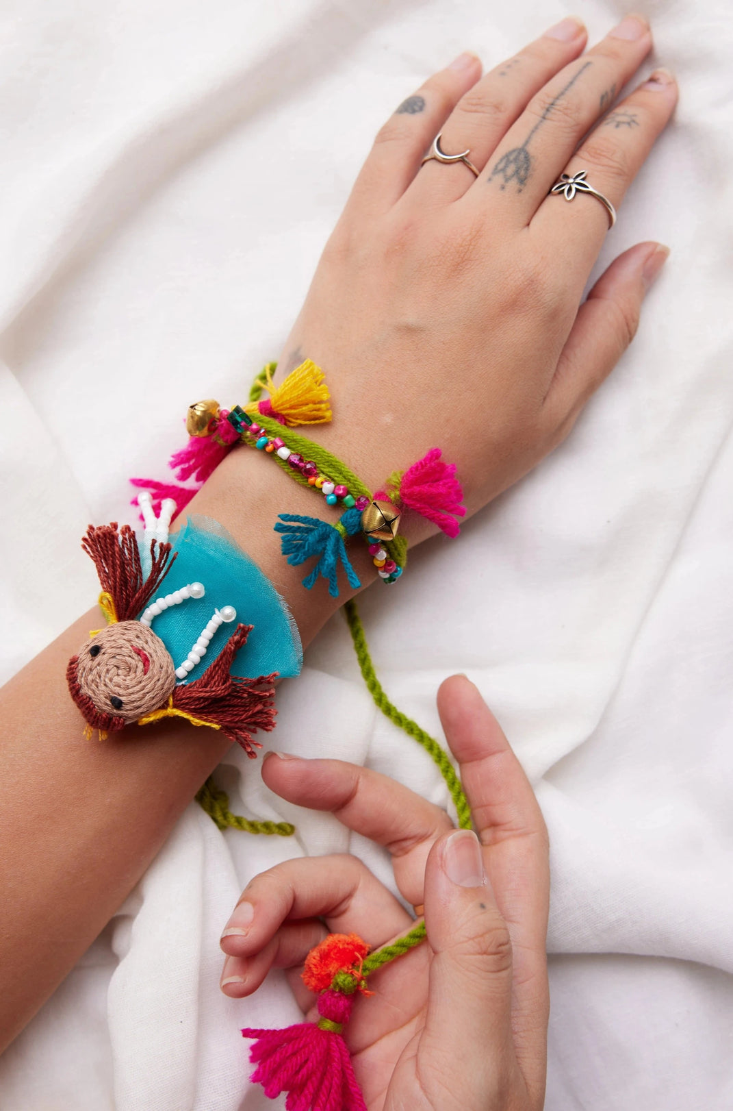 
                  
                    Madhuri Rakhi - Set of four
                  
                