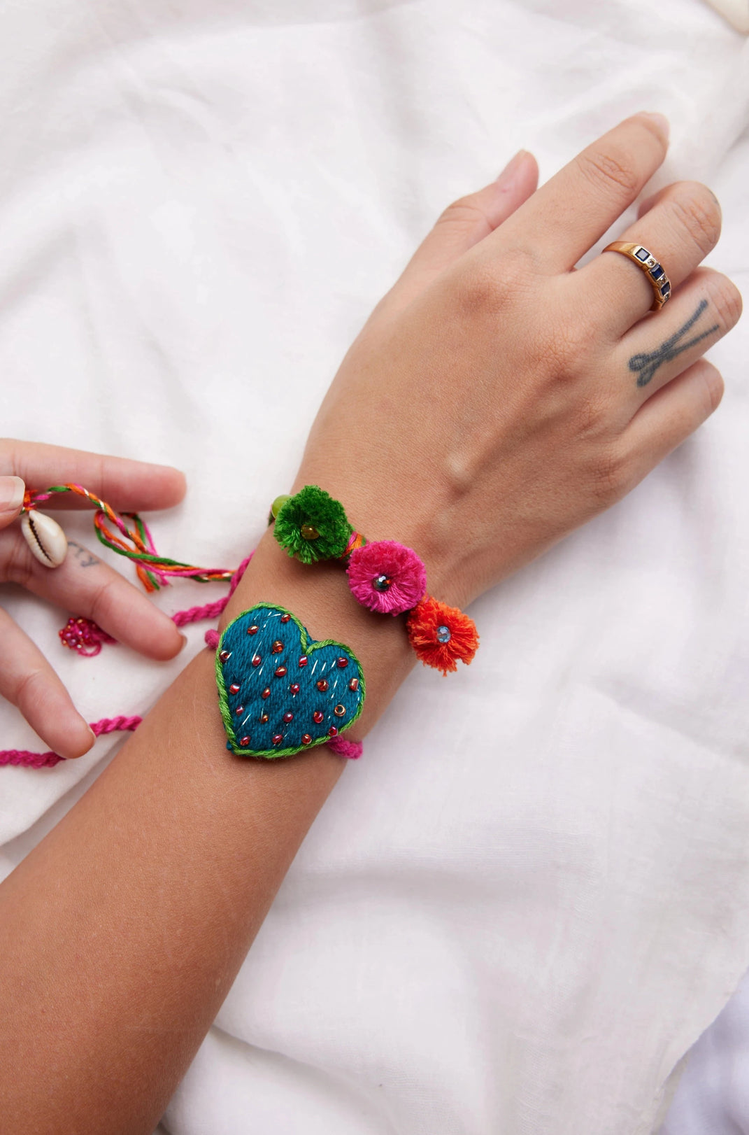 
                  
                    Rimjhim Rakhi - set of four
                  
                