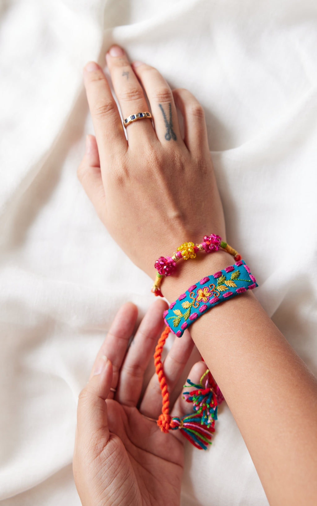 Jhilmil Rakhi - set of five