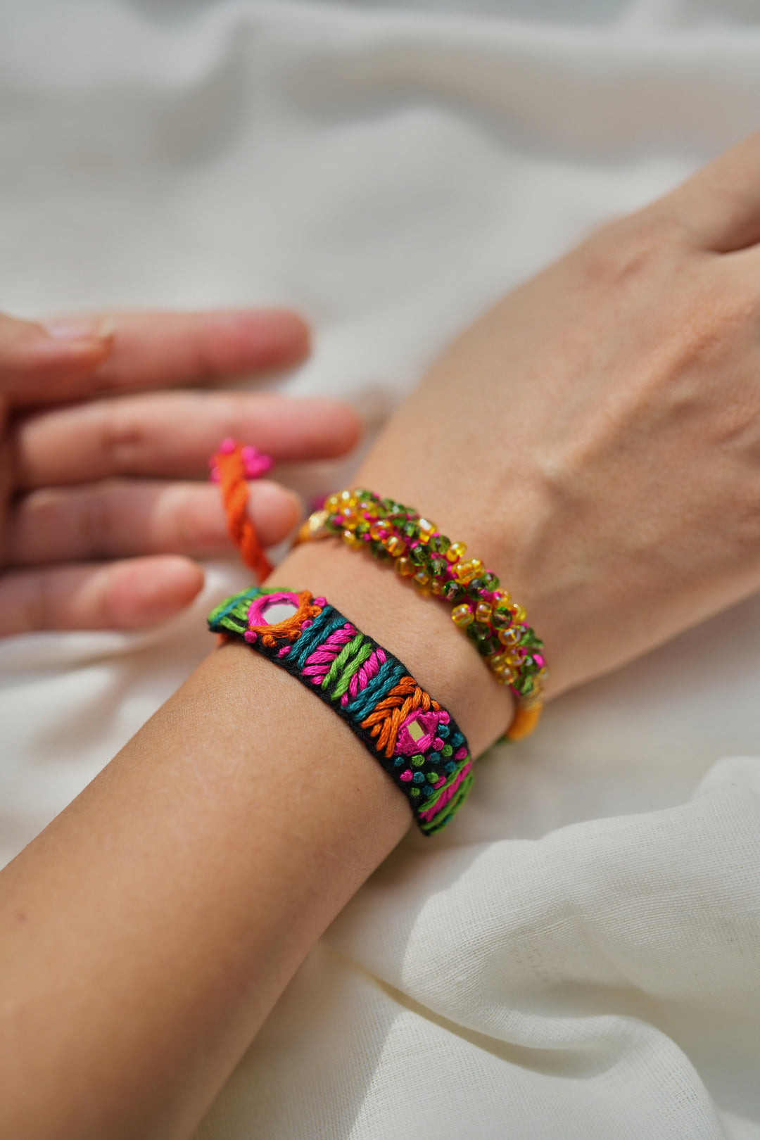 
                  
                    Rabari rakhi - set of two
                  
                