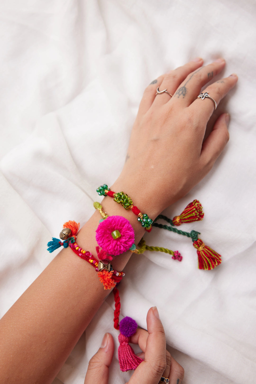 
                  
                    Gol Gol Rakhi - set of five
                  
                