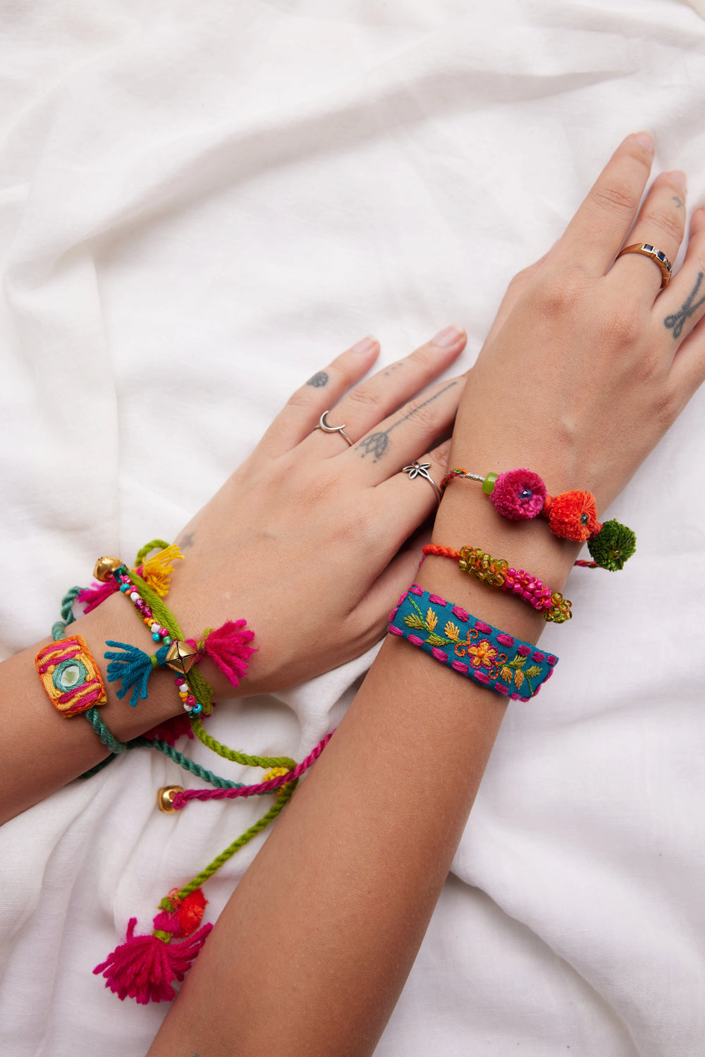 Lichi Kaddu rakhi - Set of five