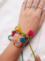 Lichi Kaddu rakhi - Set of five