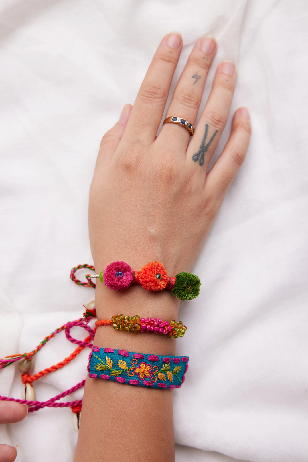 
                  
                    Lichi Kaddu rakhi - Set of five
                  
                