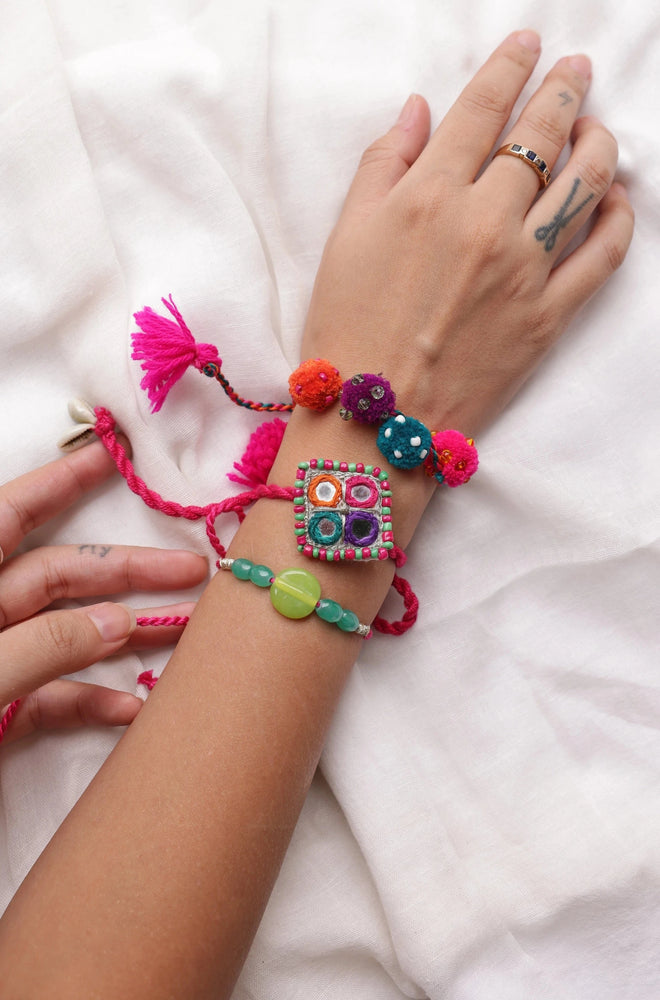 
                  
                    Zenia rakhi - Set of five
                  
                