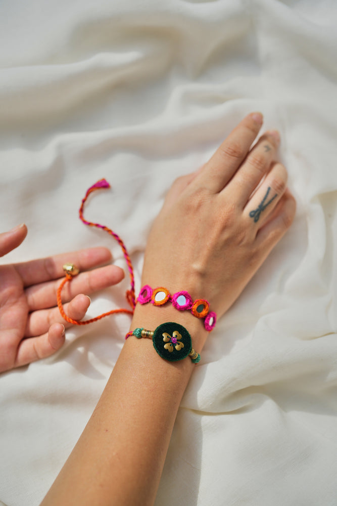 
                  
                    Phool rakhi - set of two
                  
                