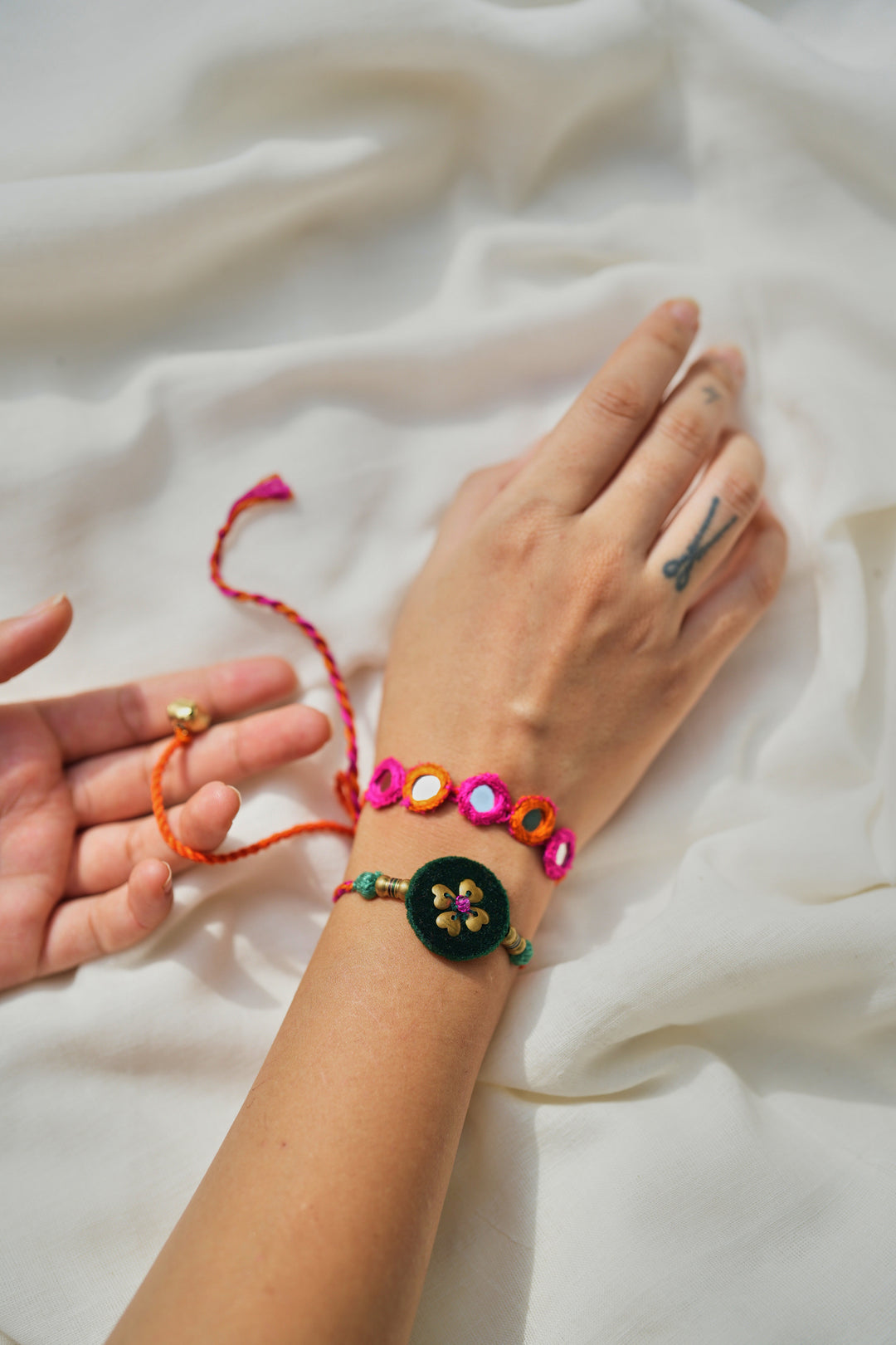 
                  
                    Phool rakhi - set of two
                  
                