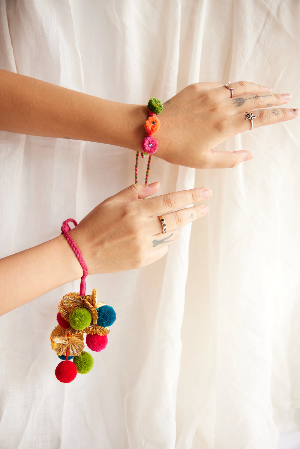 Goopi lumba rakhi - Set of two
