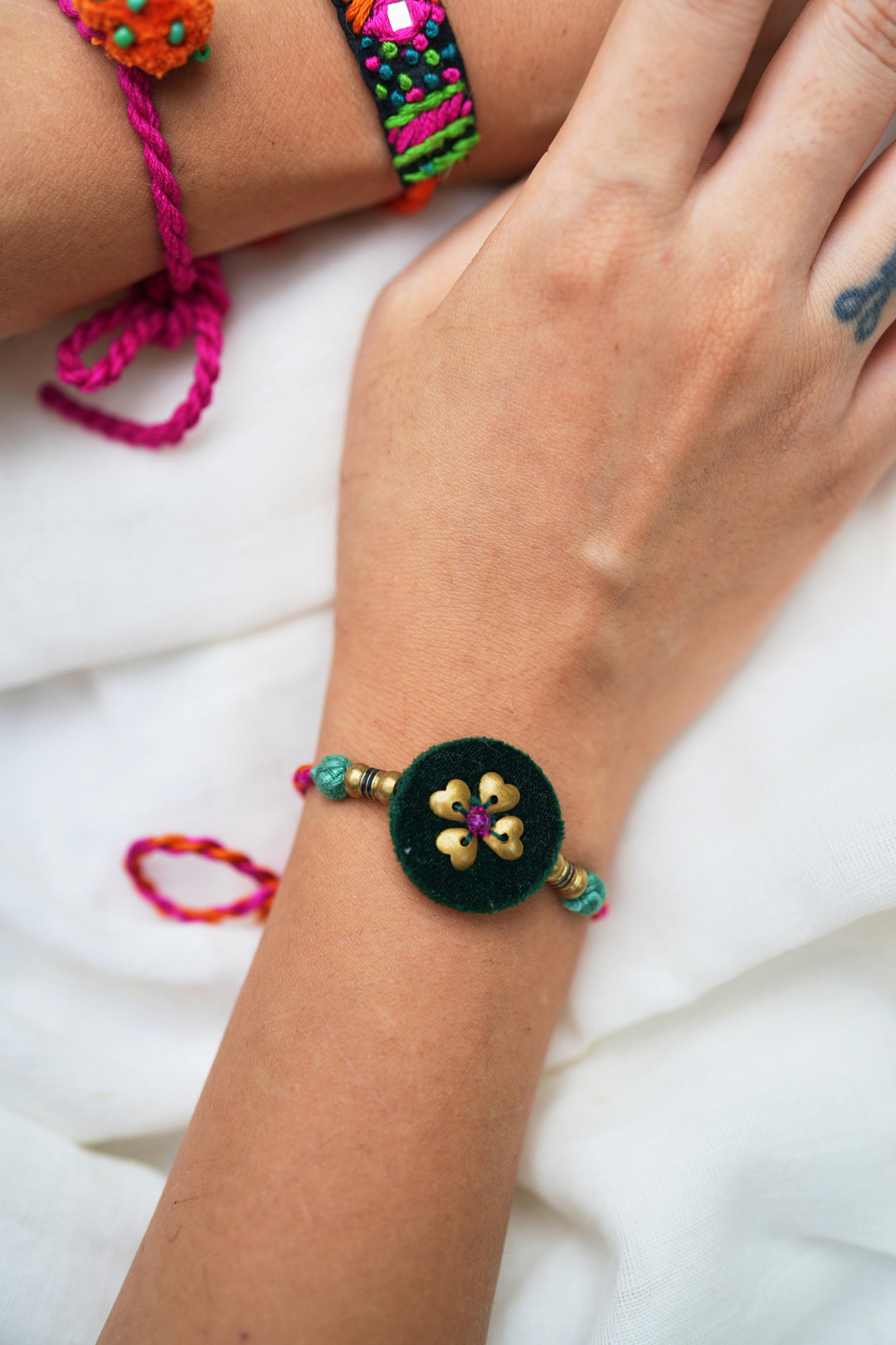 
                  
                    Love rakhi - set of three
                  
                