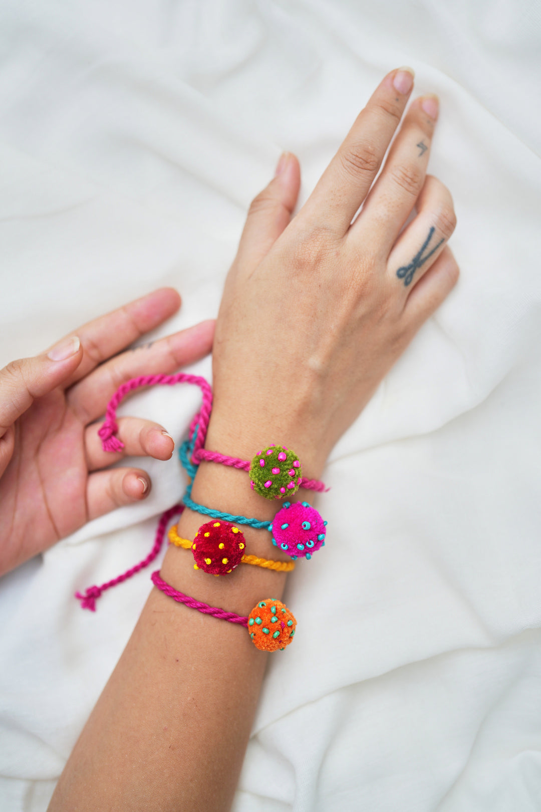 
                  
                    Mini laddoo rakhi - set of four
                  
                