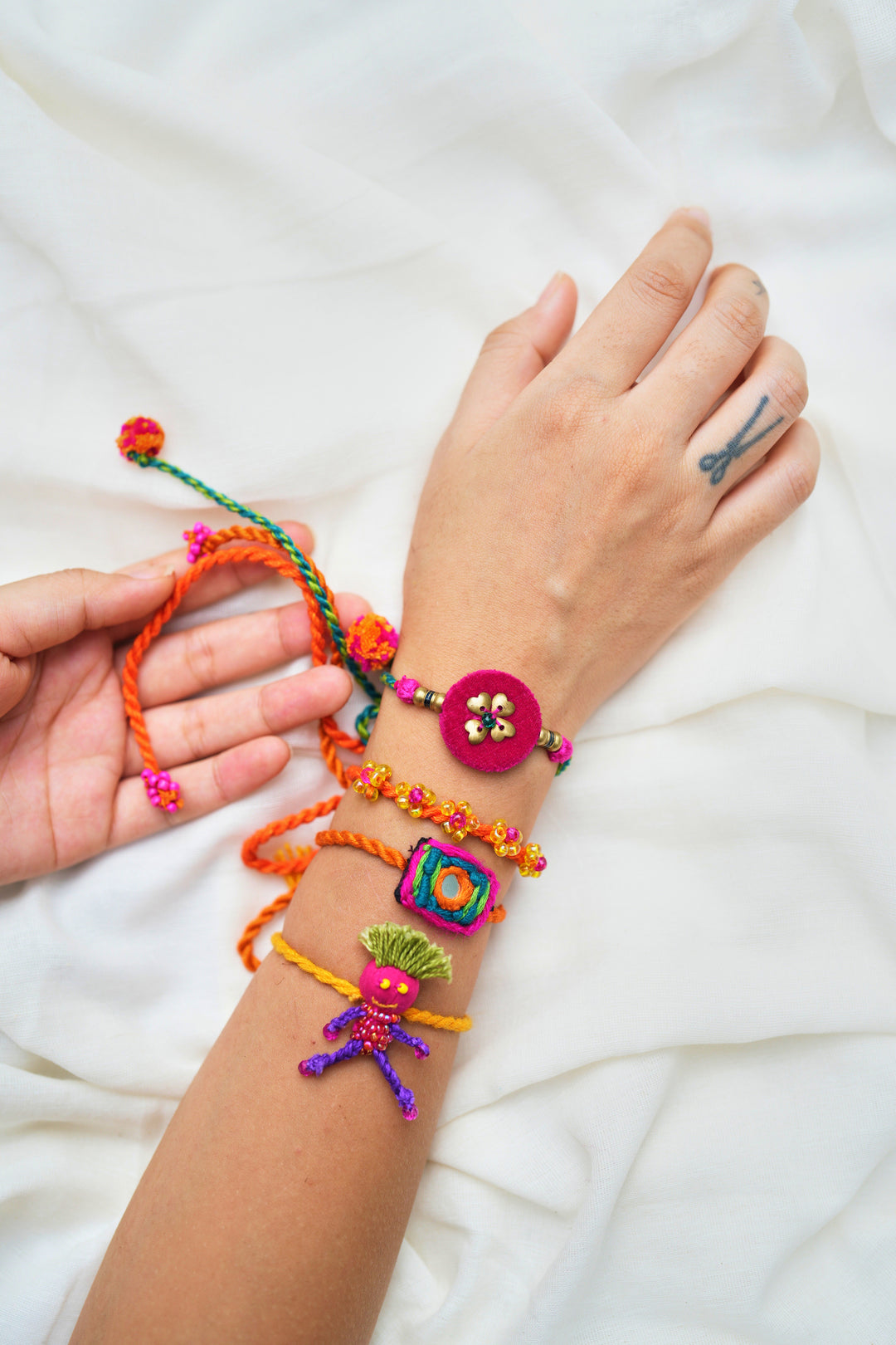 
                  
                    Tonu monu sonu rakhi - set of four
                  
                
