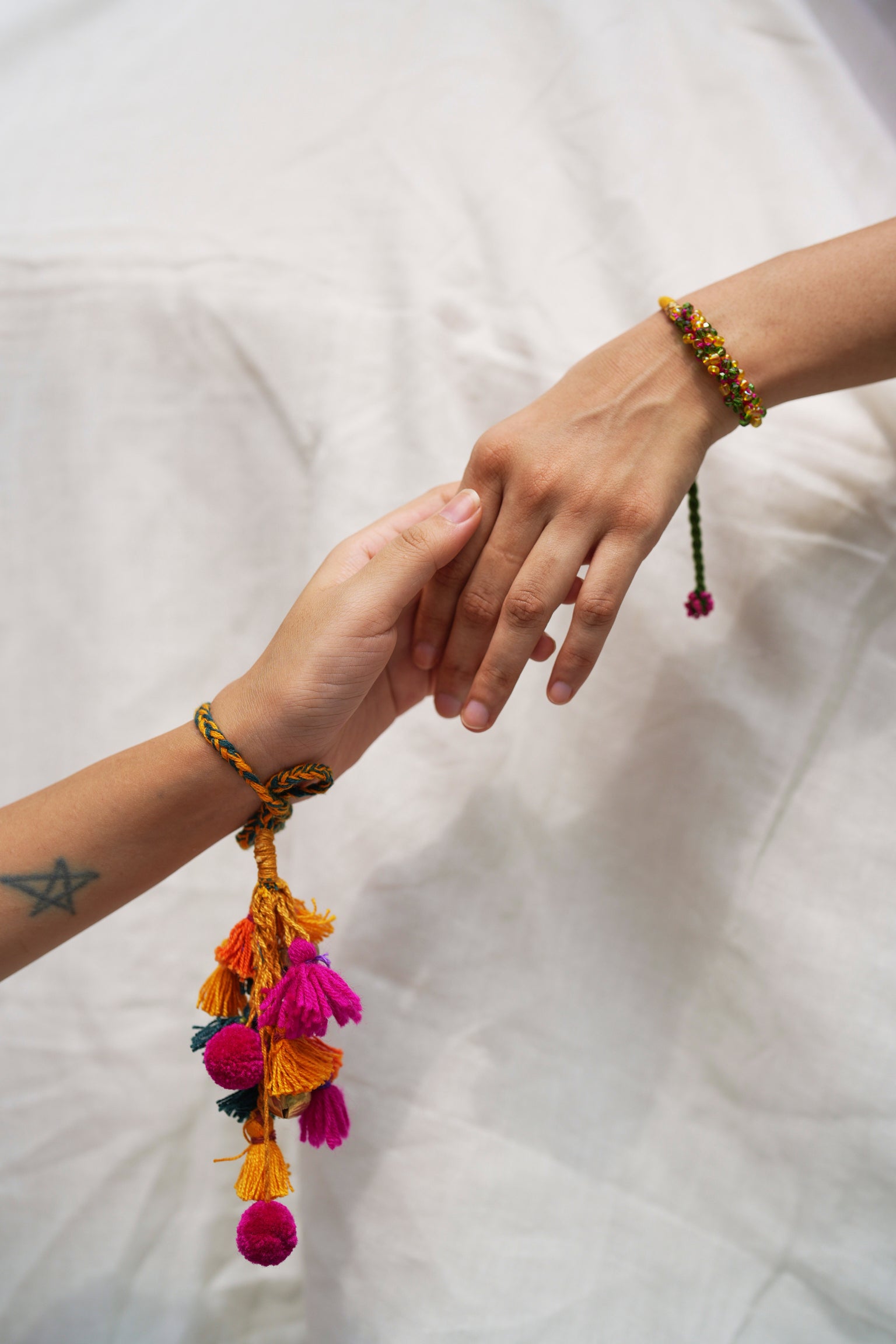 Nakhrewali lumba rakhi - set of two