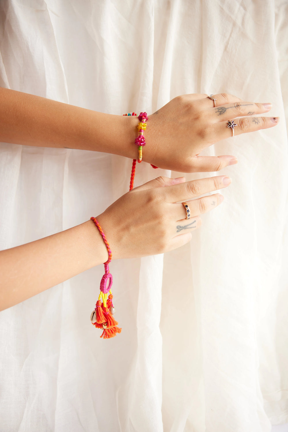Aaina Lumba Rakhi - Set of two