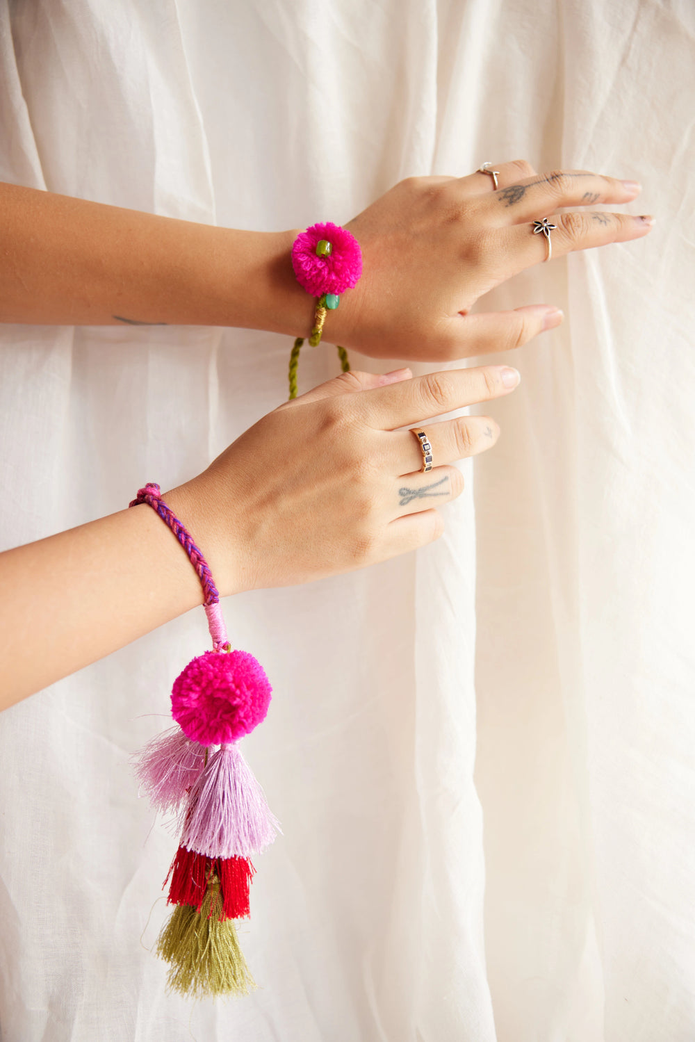Gulabo Lumba Rakhi - Set of two