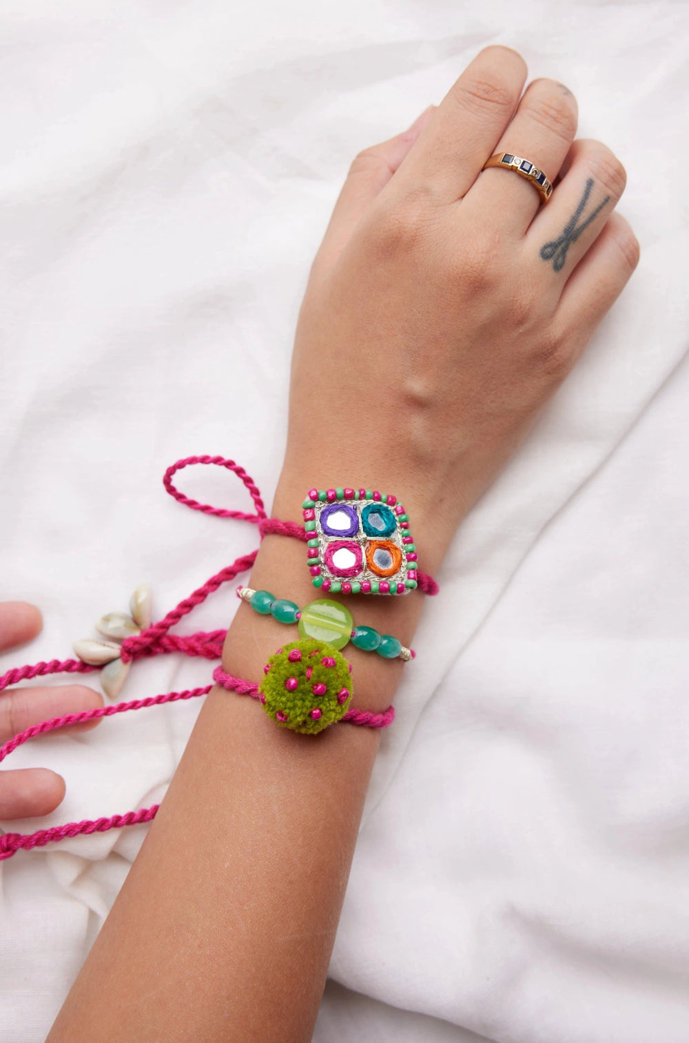 Kishmish Rakhi - Set of three