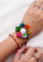 Phoolon wali Rakhi - Set of three
