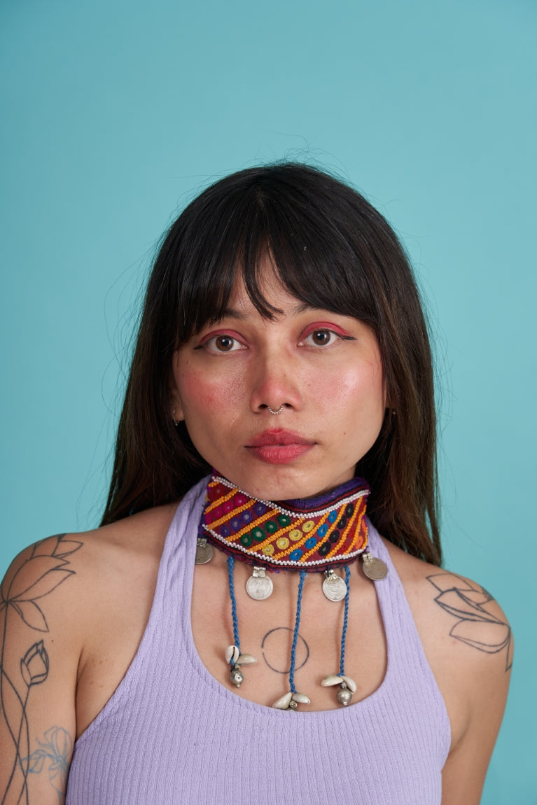 
                  
                    Rangeela Patch Neckpiece
                  
                