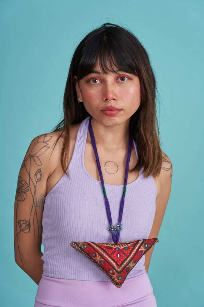 
                  
                    Rangeela Patch Neckpiece
                  
                