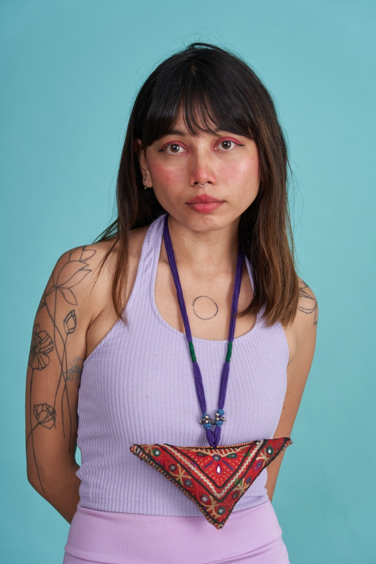 
                  
                    Rangeela Patch Neckpiece
                  
                